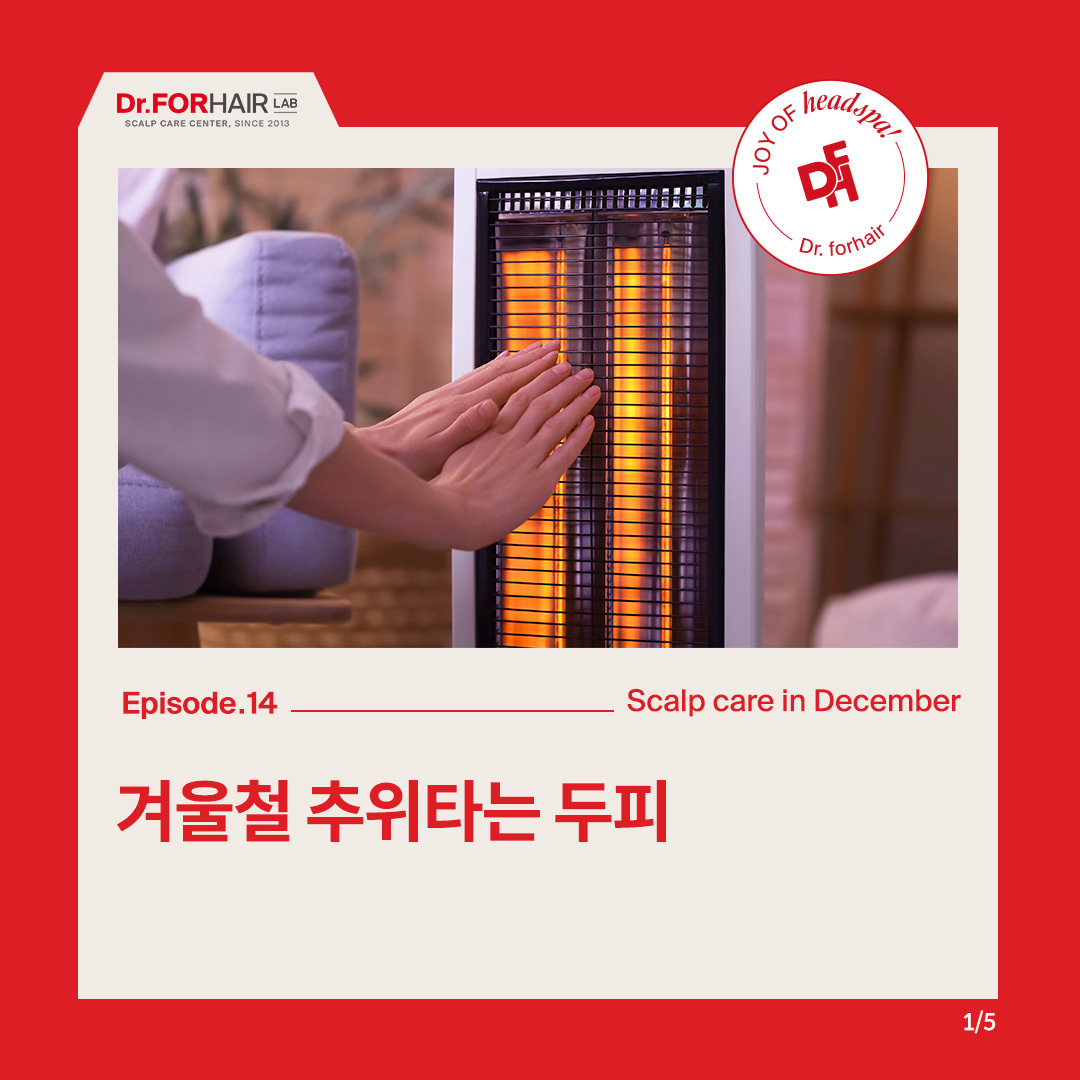 추운 겨울 건강한 두피 관리방법